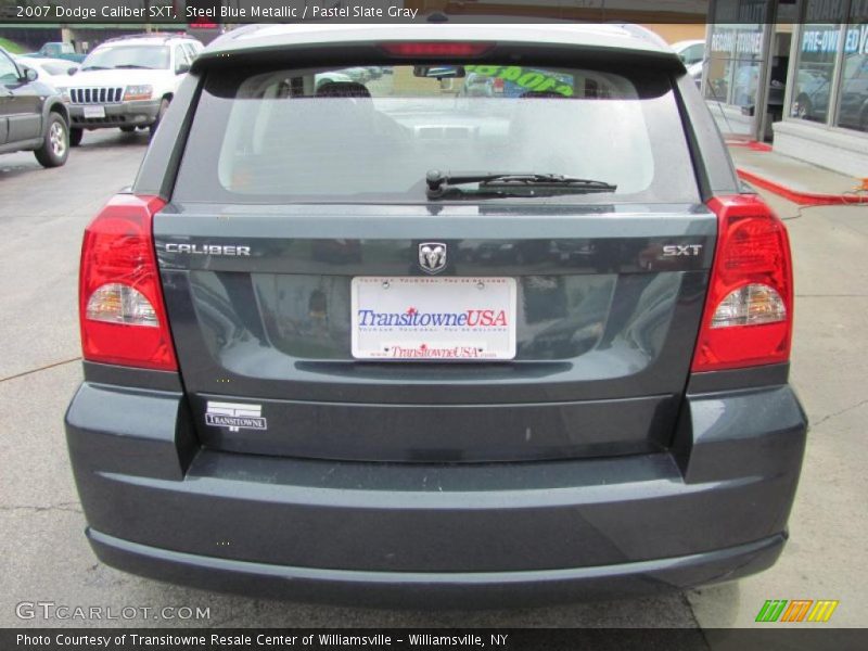 Steel Blue Metallic / Pastel Slate Gray 2007 Dodge Caliber SXT