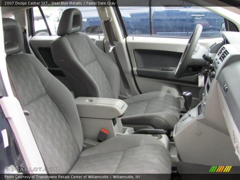 Steel Blue Metallic / Pastel Slate Gray 2007 Dodge Caliber SXT
