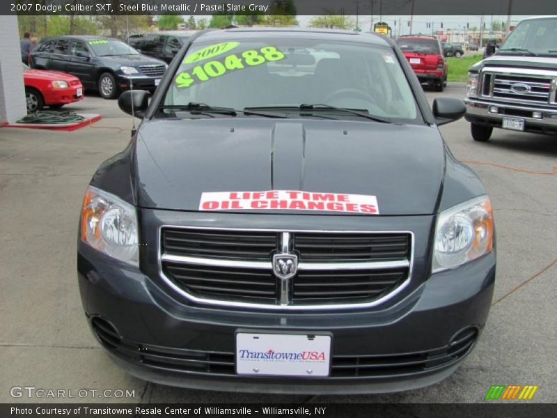 Steel Blue Metallic / Pastel Slate Gray 2007 Dodge Caliber SXT