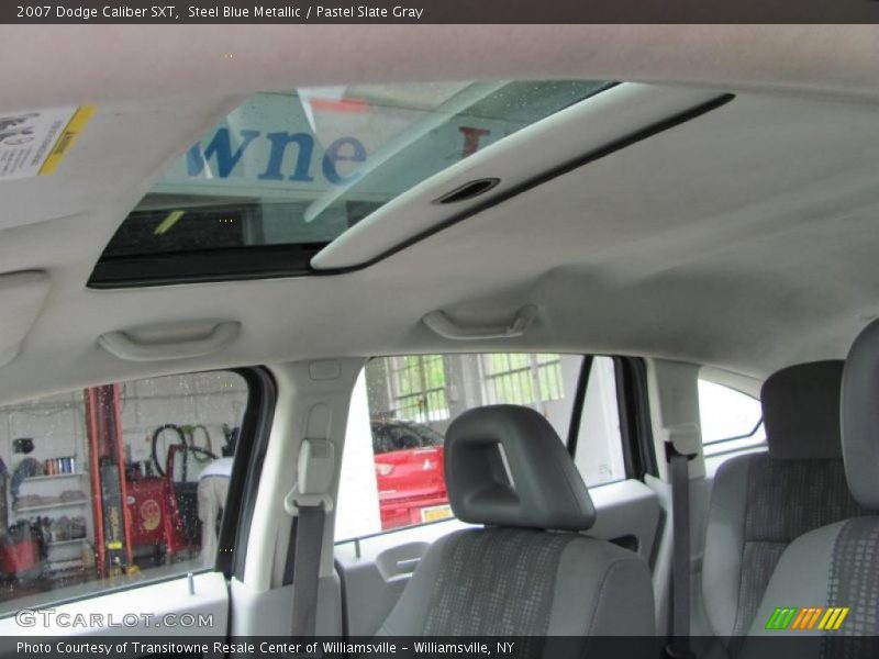 Steel Blue Metallic / Pastel Slate Gray 2007 Dodge Caliber SXT