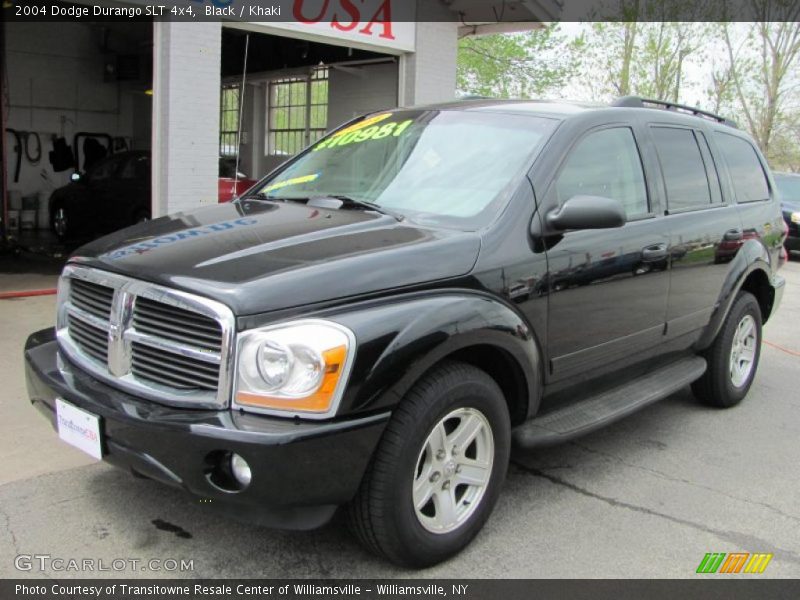 Black / Khaki 2004 Dodge Durango SLT 4x4