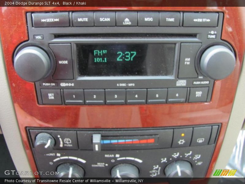 Black / Khaki 2004 Dodge Durango SLT 4x4