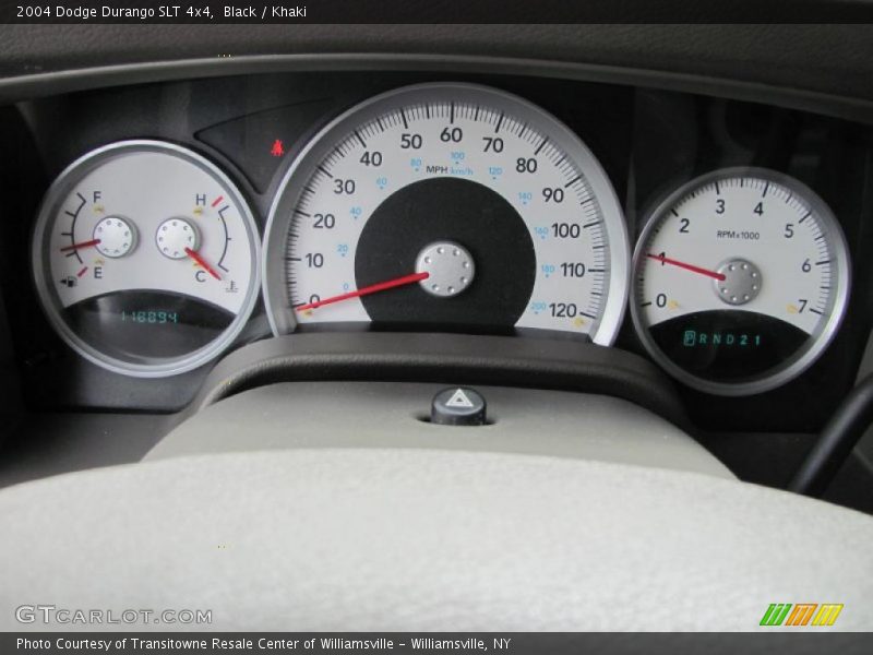 Black / Khaki 2004 Dodge Durango SLT 4x4