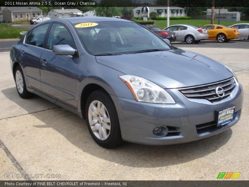 Ocean Gray / Charcoal 2011 Nissan Altima 2.5 S