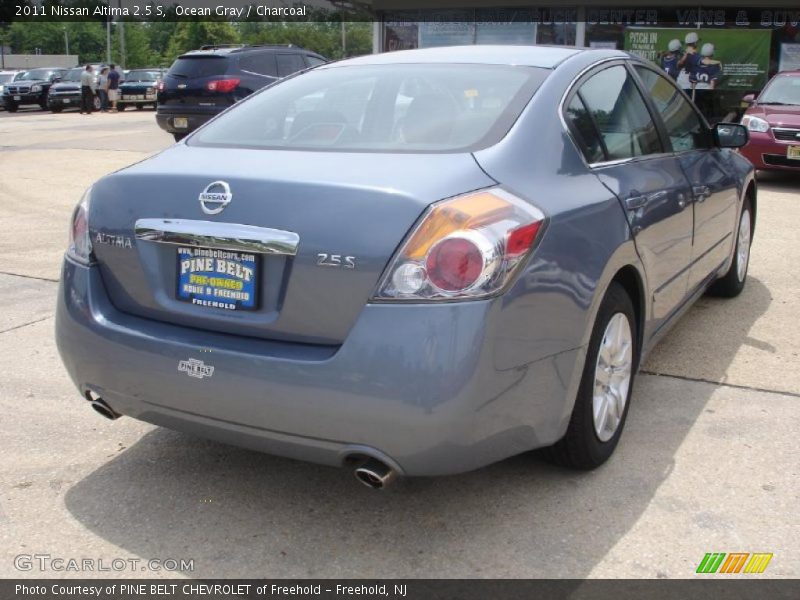 Ocean Gray / Charcoal 2011 Nissan Altima 2.5 S