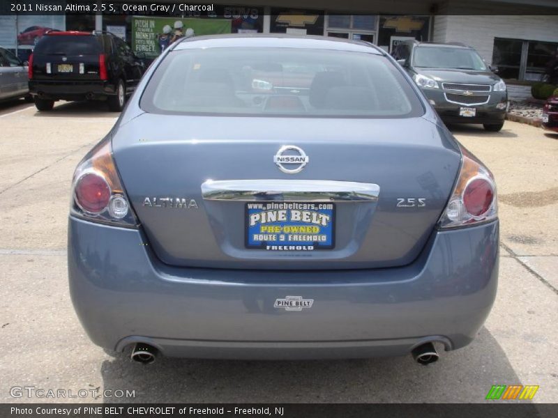 Ocean Gray / Charcoal 2011 Nissan Altima 2.5 S