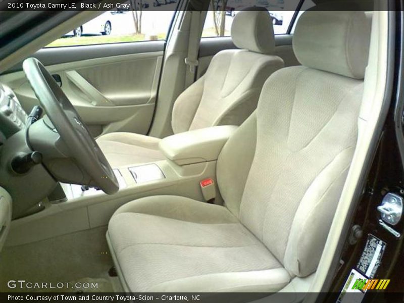 Black / Ash Gray 2010 Toyota Camry LE