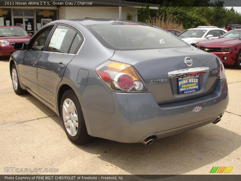 Ocean Gray / Charcoal 2011 Nissan Altima 2.5 S