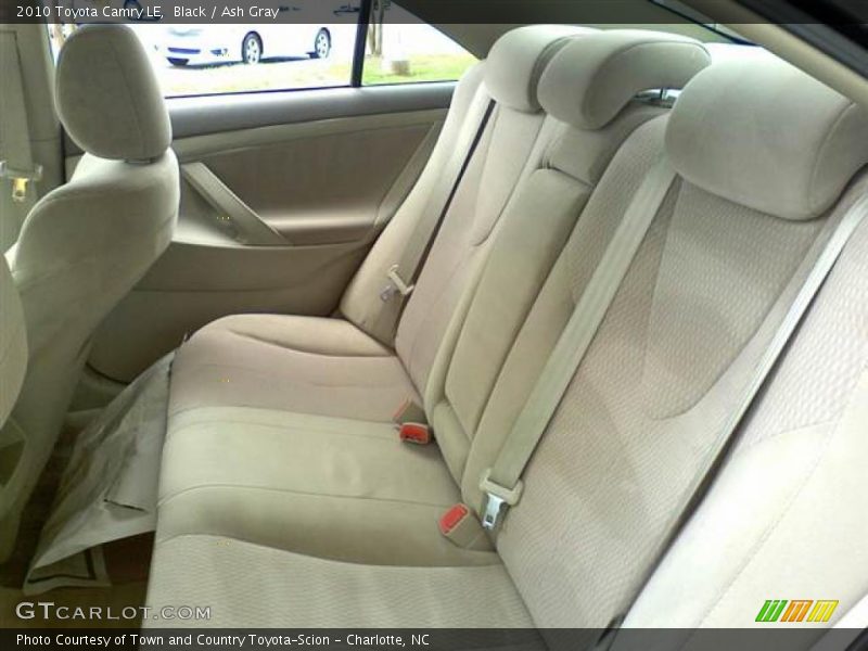 Black / Ash Gray 2010 Toyota Camry LE