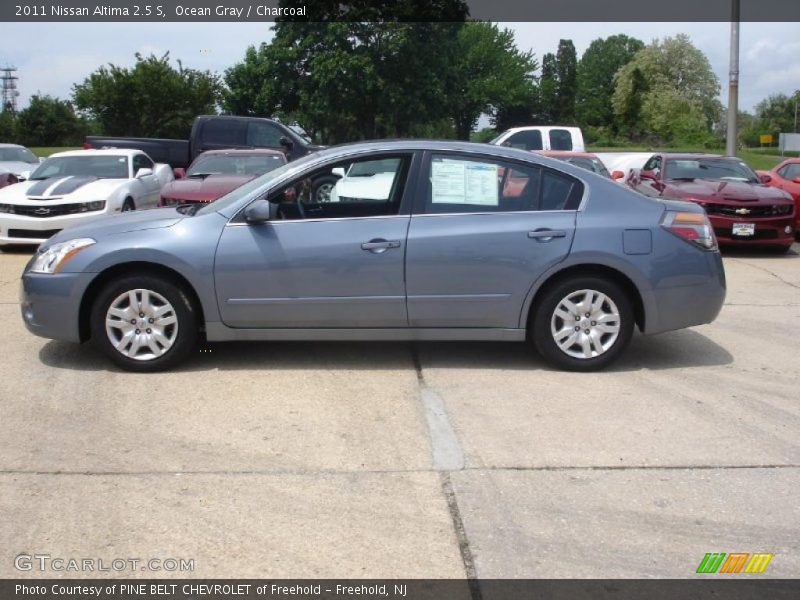 Ocean Gray / Charcoal 2011 Nissan Altima 2.5 S