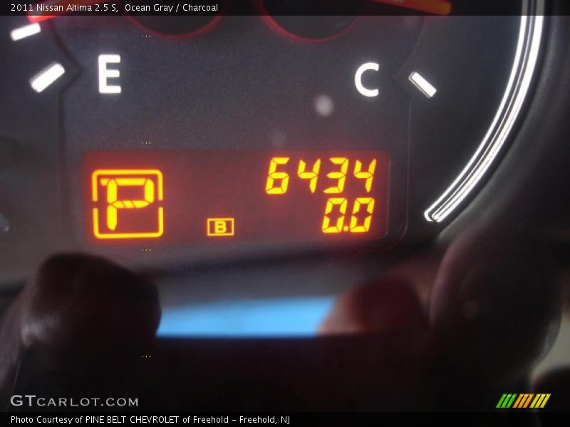 Ocean Gray / Charcoal 2011 Nissan Altima 2.5 S