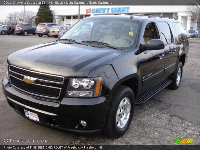 Black / Light Cashmere/Dark Cashmere 2011 Chevrolet Suburban LT 4x4