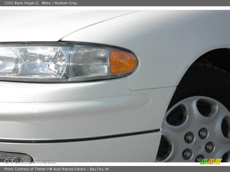 White / Medium Gray 2002 Buick Regal LS