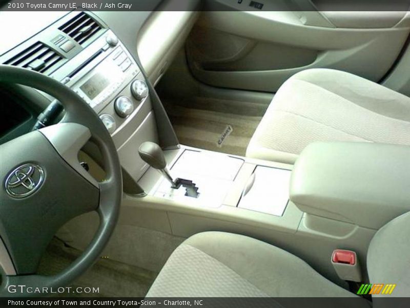 Black / Ash Gray 2010 Toyota Camry LE