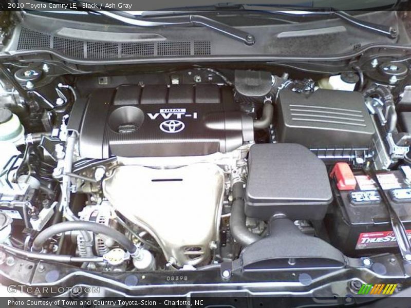 Black / Ash Gray 2010 Toyota Camry LE