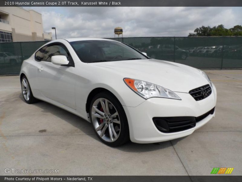 Front 3/4 View of 2010 Genesis Coupe 2.0T Track