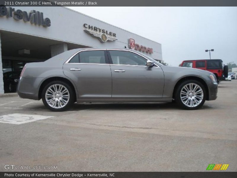 Tungsten Metallic / Black 2011 Chrysler 300 C Hemi