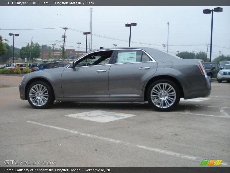Tungsten Metallic / Black 2011 Chrysler 300 C Hemi