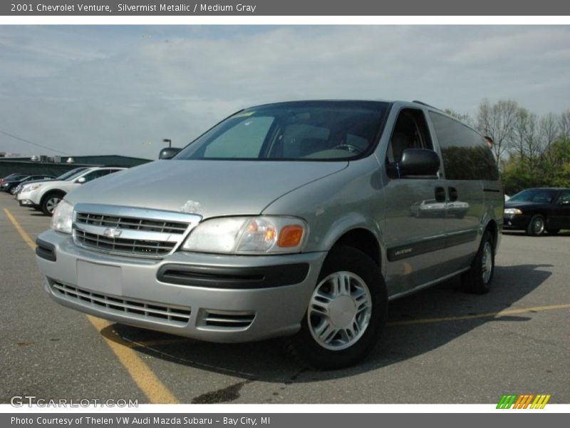 Silvermist Metallic / Medium Gray 2001 Chevrolet Venture
