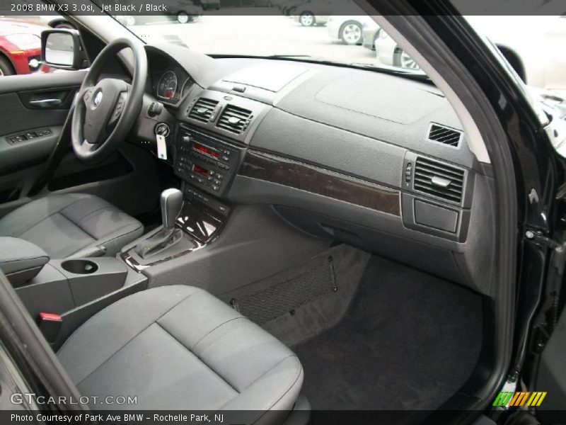 Jet Black / Black 2008 BMW X3 3.0si