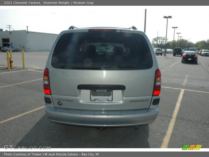 Silvermist Metallic / Medium Gray 2001 Chevrolet Venture