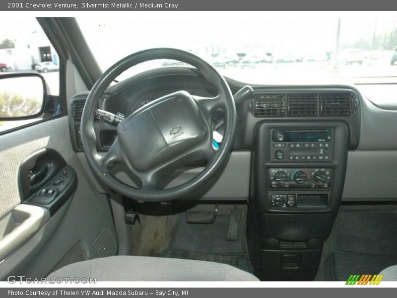 Silvermist Metallic / Medium Gray 2001 Chevrolet Venture