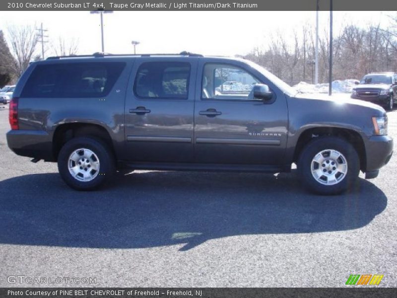 Taupe Gray Metallic / Light Titanium/Dark Titanium 2010 Chevrolet Suburban LT 4x4