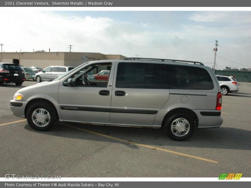 Silvermist Metallic / Medium Gray 2001 Chevrolet Venture