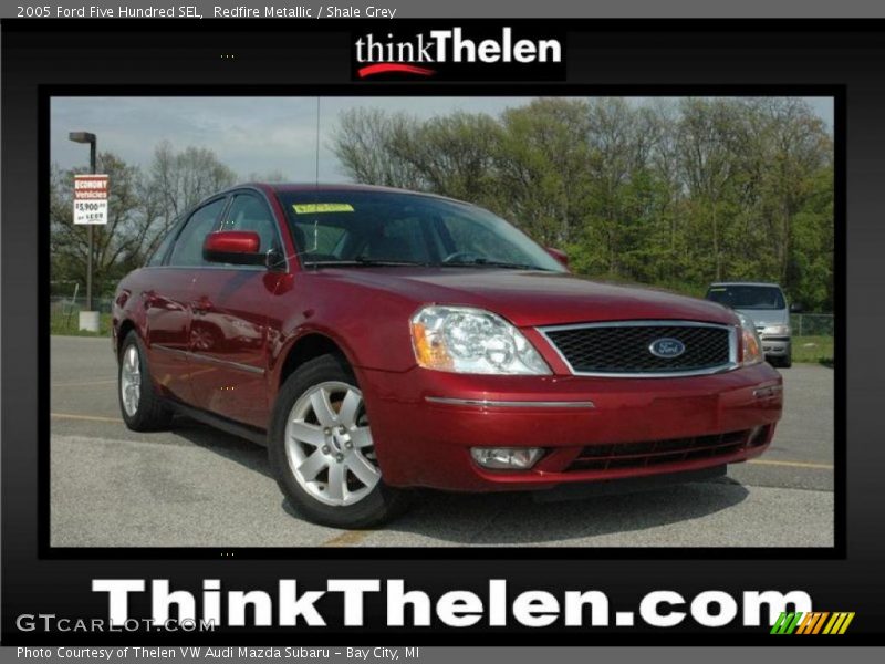 Redfire Metallic / Shale Grey 2005 Ford Five Hundred SEL