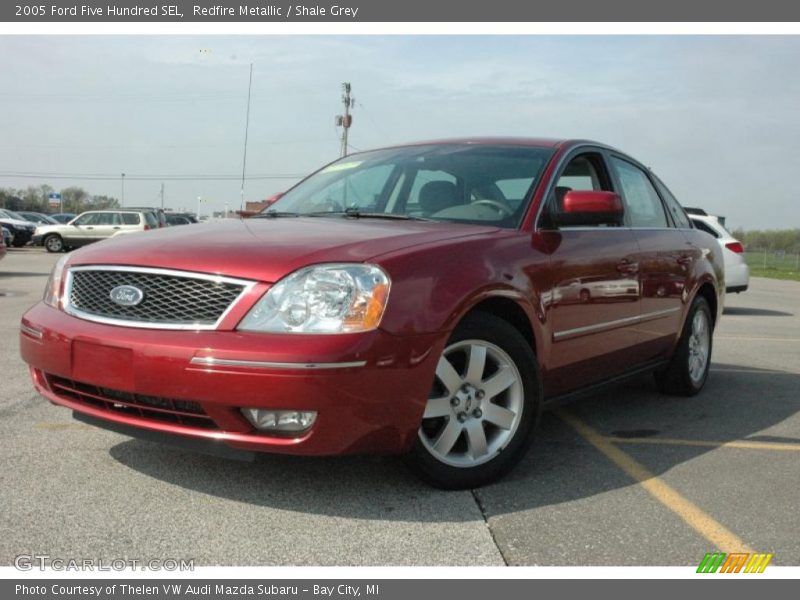 Redfire Metallic / Shale Grey 2005 Ford Five Hundred SEL