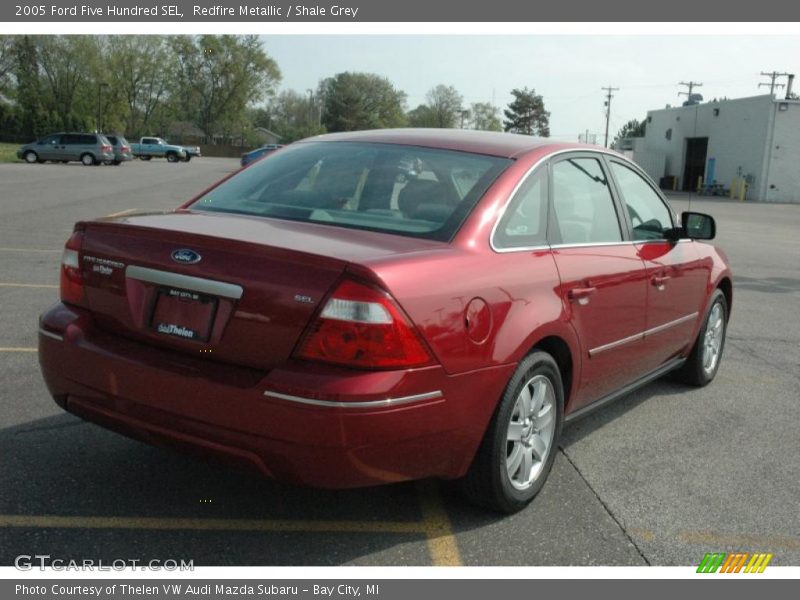 Redfire Metallic / Shale Grey 2005 Ford Five Hundred SEL