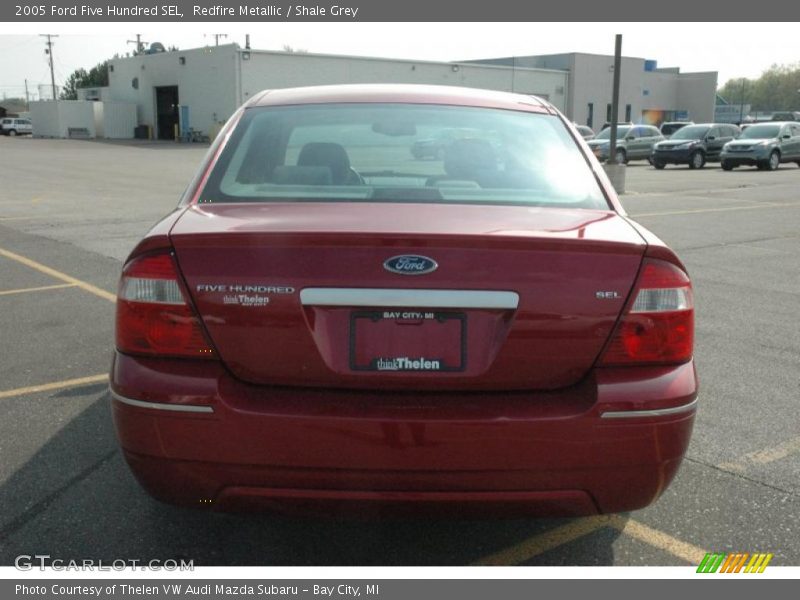 Redfire Metallic / Shale Grey 2005 Ford Five Hundred SEL