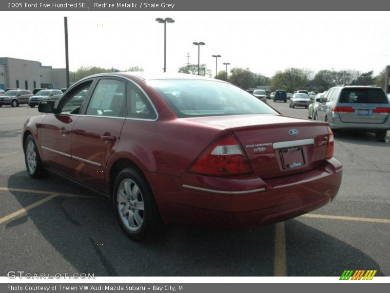Redfire Metallic / Shale Grey 2005 Ford Five Hundred SEL