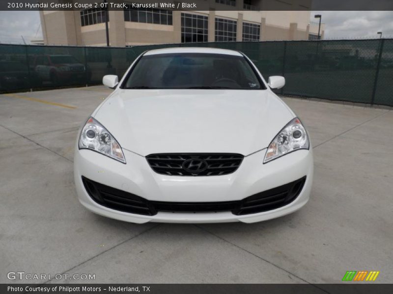 Karussell White / Black 2010 Hyundai Genesis Coupe 2.0T Track