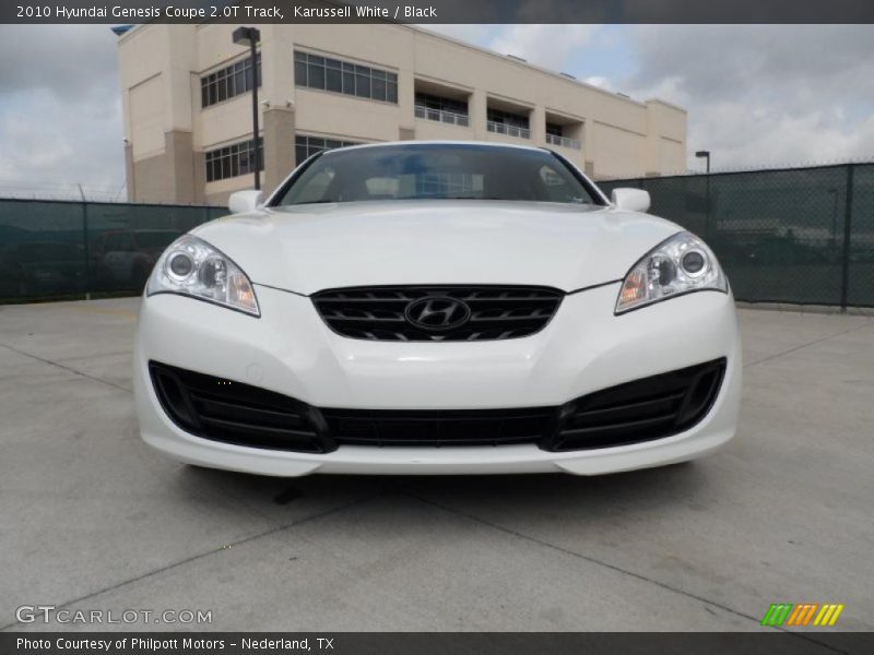 Karussell White / Black 2010 Hyundai Genesis Coupe 2.0T Track