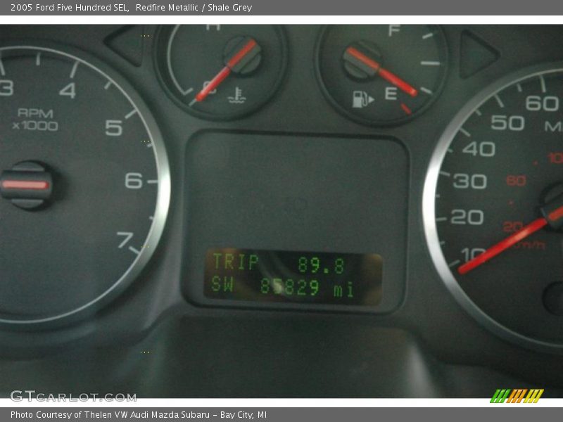 Redfire Metallic / Shale Grey 2005 Ford Five Hundred SEL