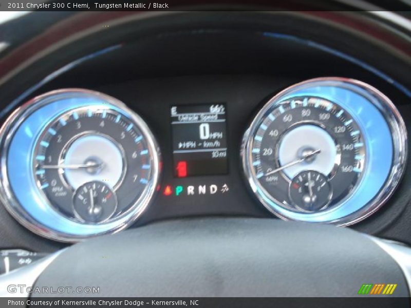 Tungsten Metallic / Black 2011 Chrysler 300 C Hemi