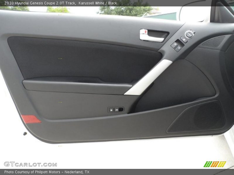 Karussell White / Black 2010 Hyundai Genesis Coupe 2.0T Track