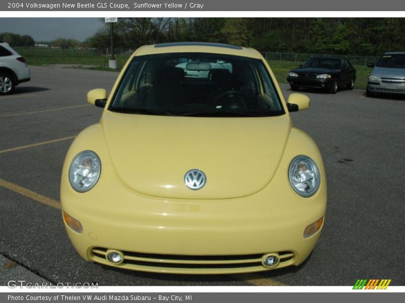 Sunflower Yellow / Gray 2004 Volkswagen New Beetle GLS Coupe