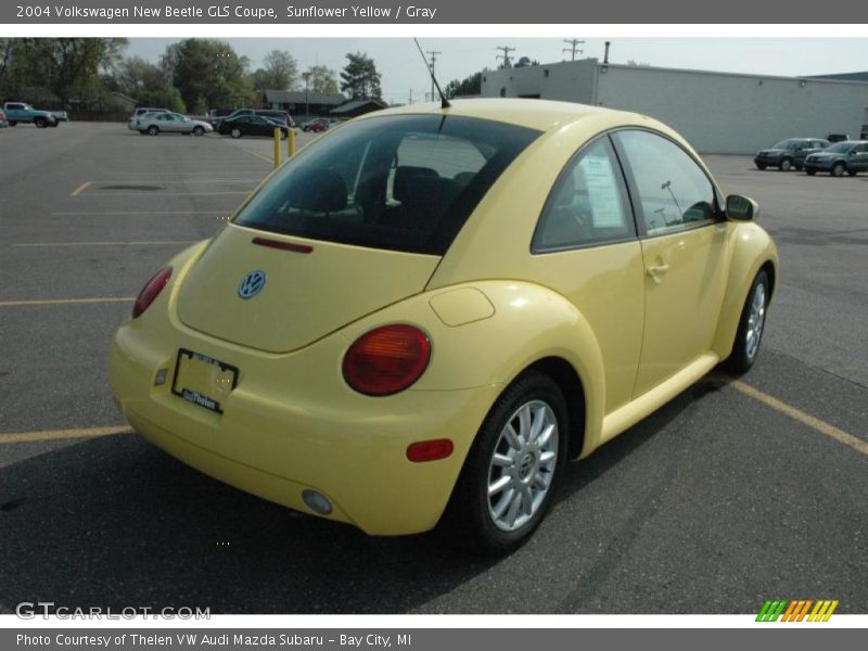 Sunflower Yellow / Gray 2004 Volkswagen New Beetle GLS Coupe