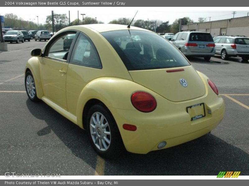 Sunflower Yellow / Gray 2004 Volkswagen New Beetle GLS Coupe