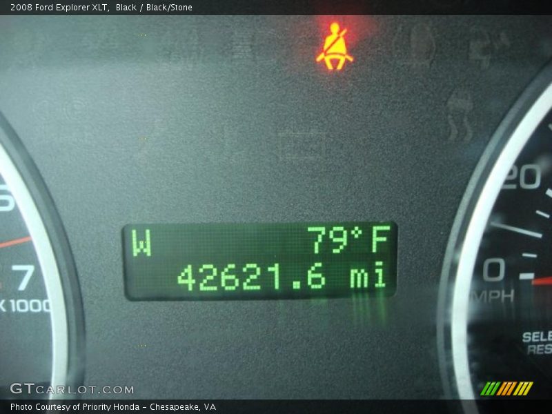 Black / Black/Stone 2008 Ford Explorer XLT