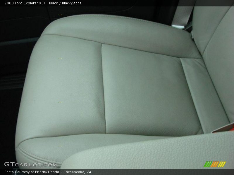 Black / Black/Stone 2008 Ford Explorer XLT