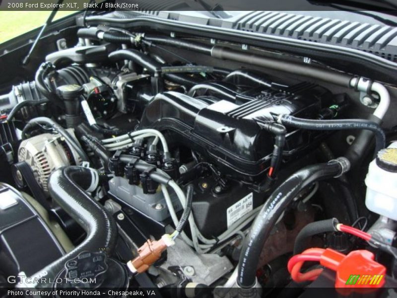 Black / Black/Stone 2008 Ford Explorer XLT