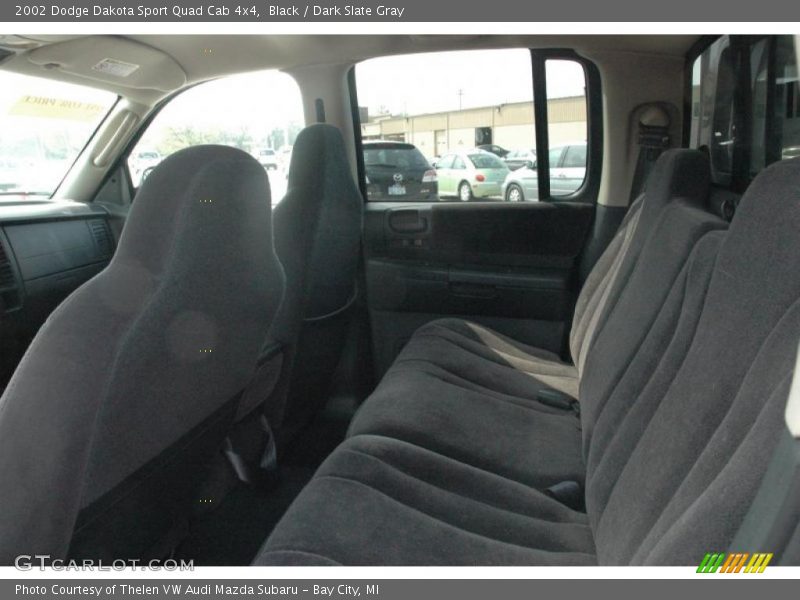 Black / Dark Slate Gray 2002 Dodge Dakota Sport Quad Cab 4x4
