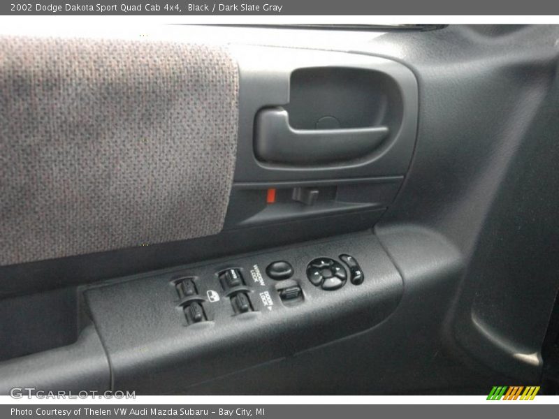 Black / Dark Slate Gray 2002 Dodge Dakota Sport Quad Cab 4x4