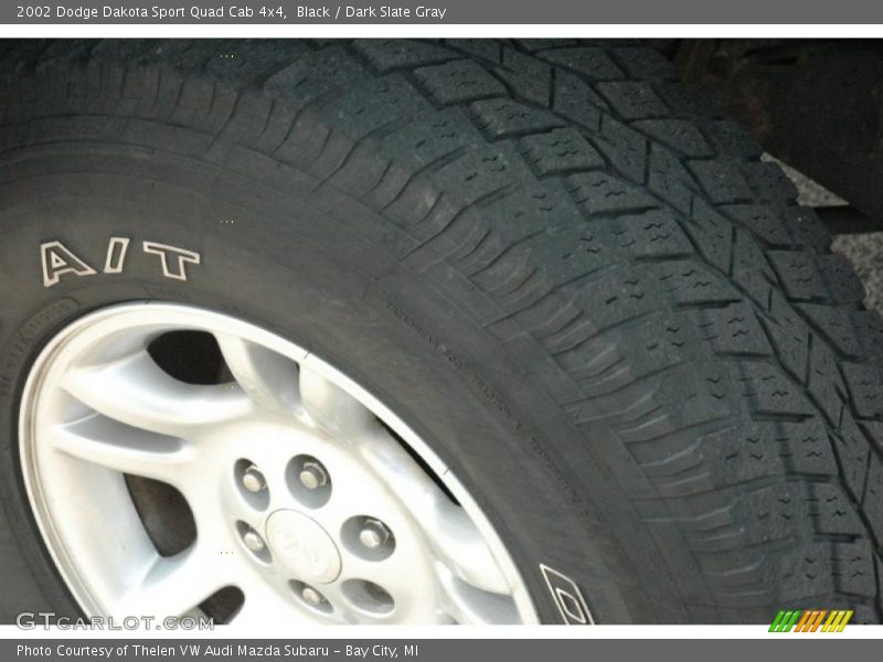 Black / Dark Slate Gray 2002 Dodge Dakota Sport Quad Cab 4x4