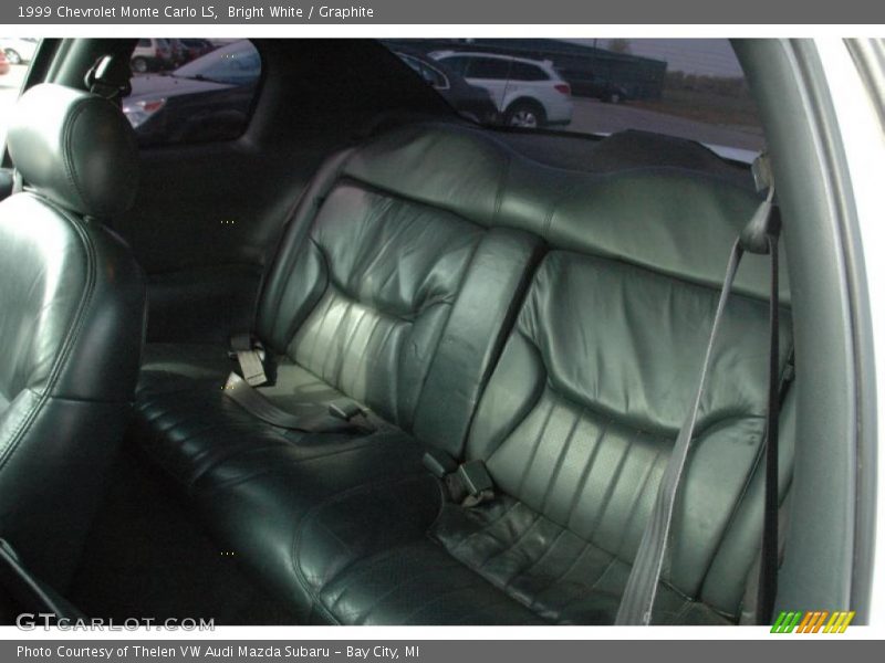 Bright White / Graphite 1999 Chevrolet Monte Carlo LS