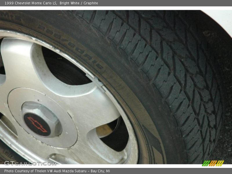 Bright White / Graphite 1999 Chevrolet Monte Carlo LS