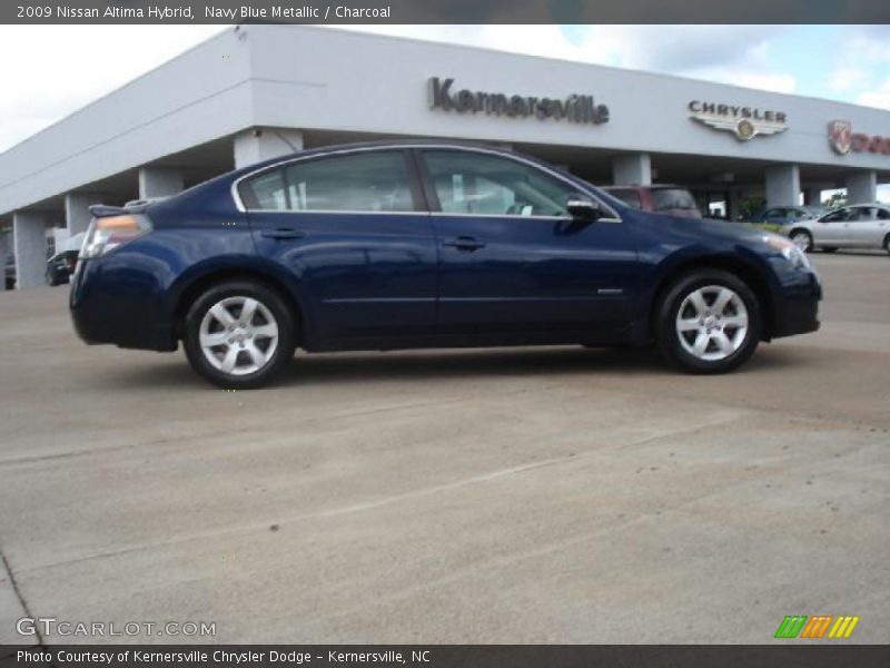 Navy Blue Metallic / Charcoal 2009 Nissan Altima Hybrid
